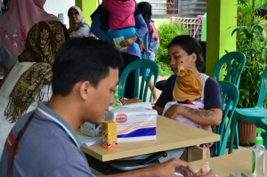 Bakti Sosial Korban Banjir Villa Mutiara Serpong , Pondok Jagung Timur